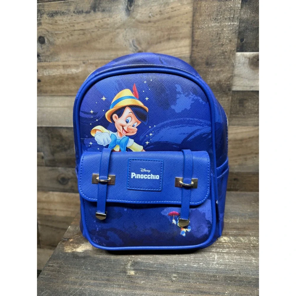 Disney Pinocchio Mini Backpack Blue‎ KBNL Classics A21832 NWT